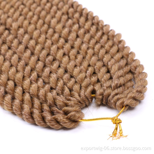 Twist synthetic Braiding Crochet Hair Extension Senegalese Twist Crochet ombre Braids Twists Box Braid jumbo Silver Grey
